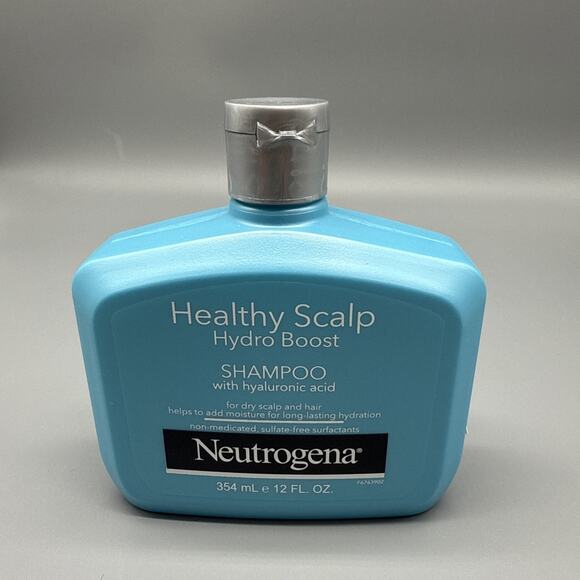 Neutrogena Healthy Scalp Hydro Boost Shampoo 12oz w Hyaluronic Acid - Picture 1 of 4